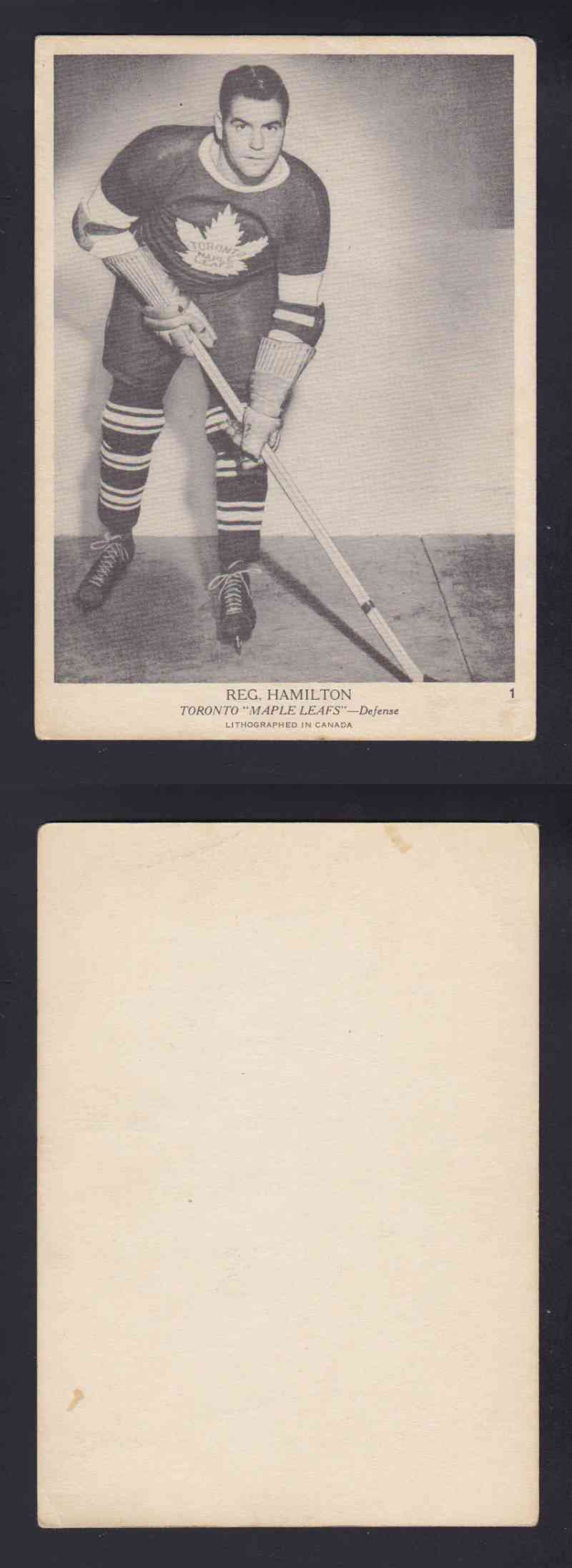 1939-40 O-PEE-CHEE HOCKEY CARD R. HAMILTON photo 1939-40 O-PEE-CHEE HOCKEY CARD R. HAMILTON photo