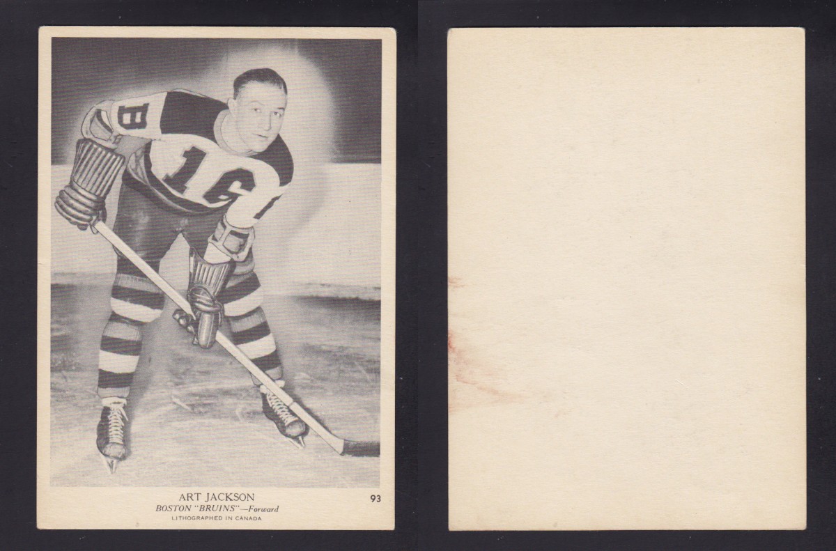 1939-40 O-PEE-CHEE HOCKEY CARD A. JACKSON photo 1939-40 O-PEE-CHEE HOCKEY CARD A. JACKSON photo
