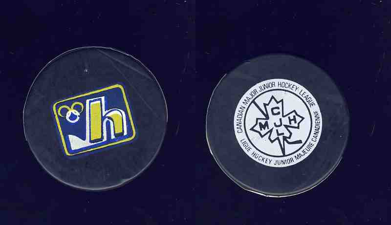 1973-80 BILTRITE B2 HULL OLYMPIQUES GAME PUCK photo 1973-80 BILTRITE B2 HULL OLYMPIQUES GAME PUCK photo