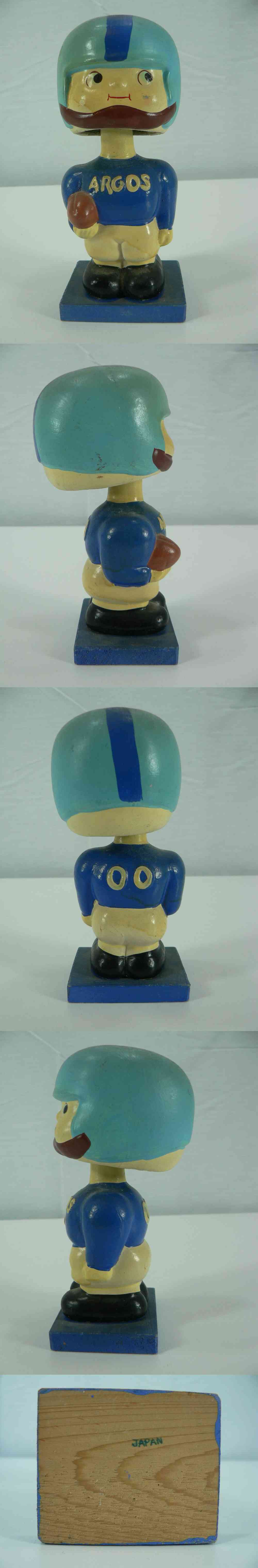 1962 CFL TORONTO ARGOS BOBBING HEAD DOLL photo 1962 CFL TORONTO ARGOS BOBBING HEAD DOLL photo