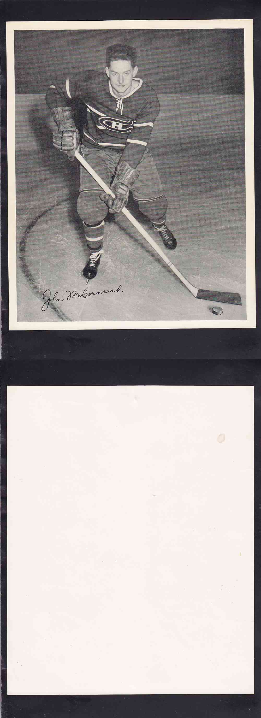 1945-54 QUAKER OATS PHOTO J. McCORMACK photo 1945-54 QUAKER OATS PHOTO J. McCORMACK photo