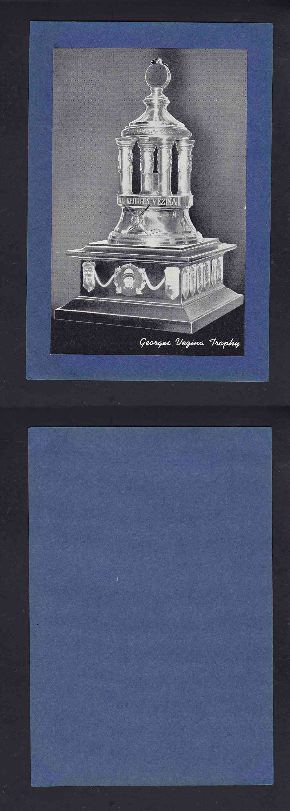 1934-43 BEEHIVE PHOTO GR.1 GEORGES VEZINA TROPHY photo 1934-43 BEEHIVE PHOTO GR.1 GEORGES VEZINA TROPHY photo