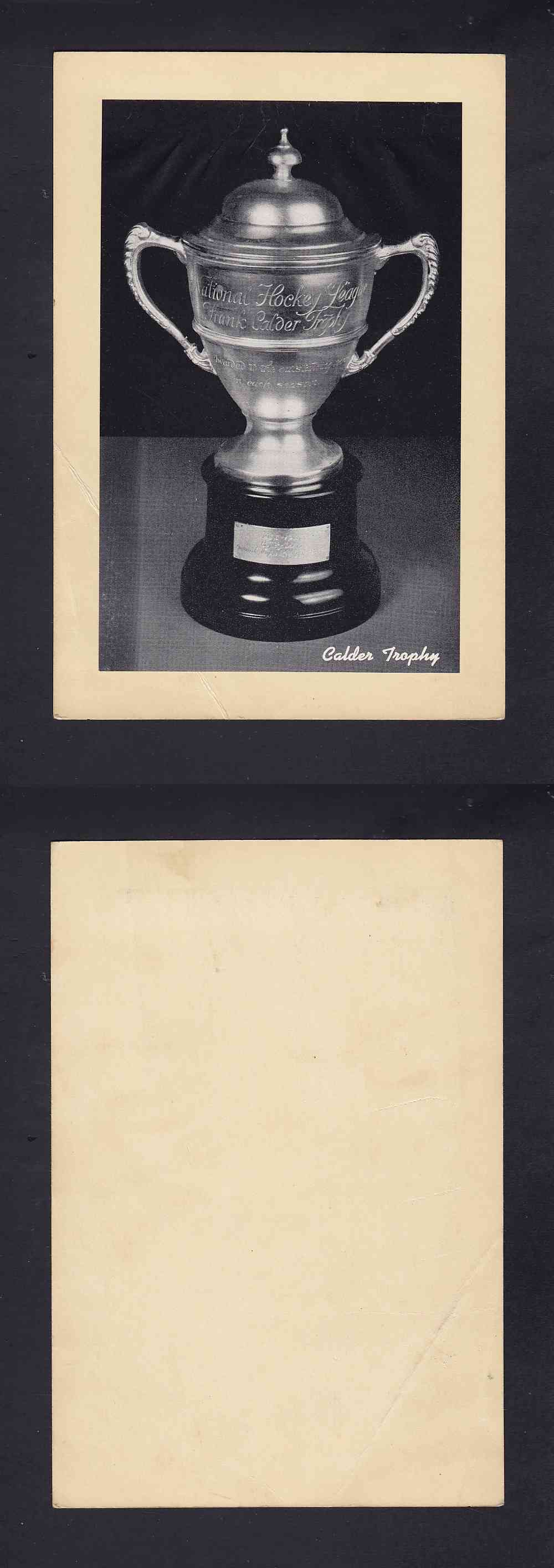 1934-43 BEEHIVE PHOTO GR.1 CALDER TROPHY photo 1934-43 BEEHIVE PHOTO GR.1 CALDER TROPHY photo