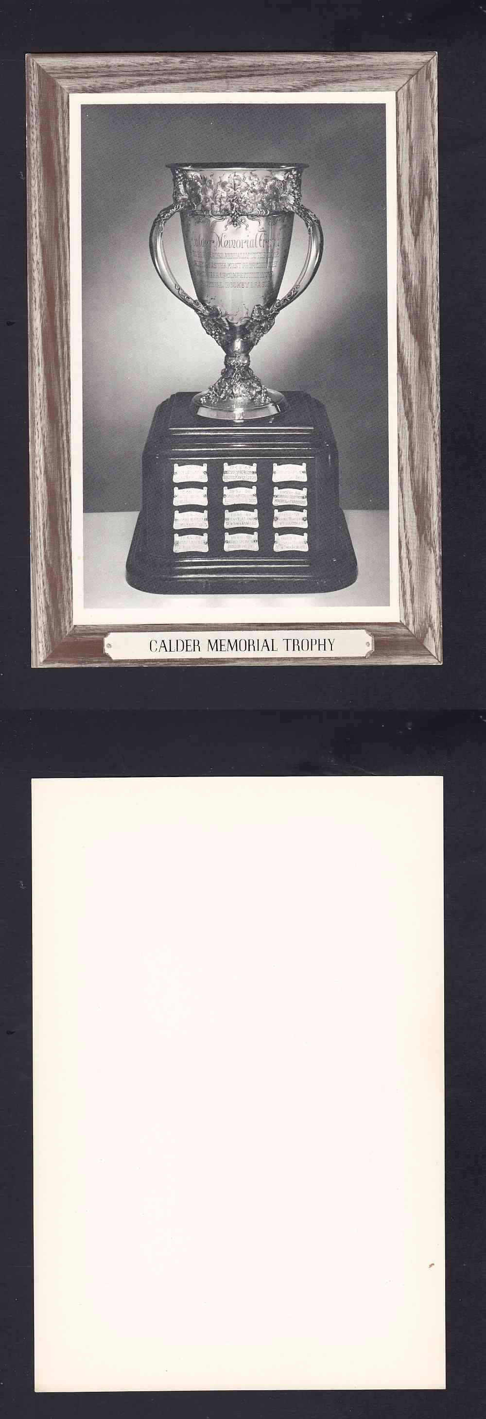 1964-67 BEEHIVE PHOTO GR.3 CALDER MEMORIAL TROPHY photo