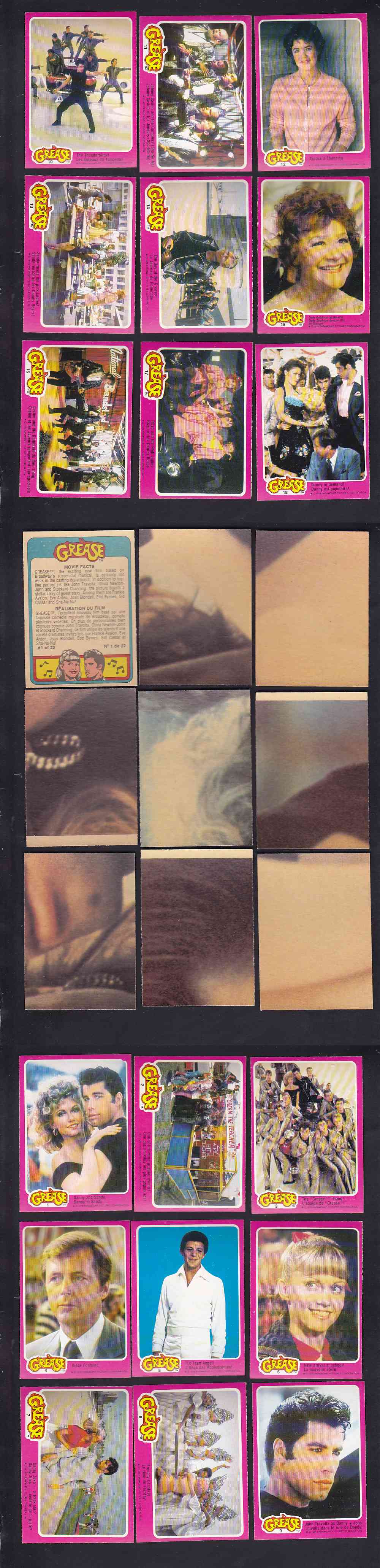 1976 O-PEE-CHEE GREASE CARD FULL SET 66/66 photo 1976 O-PEE-CHEE GREASE CARD FULL SET 66/66 photo