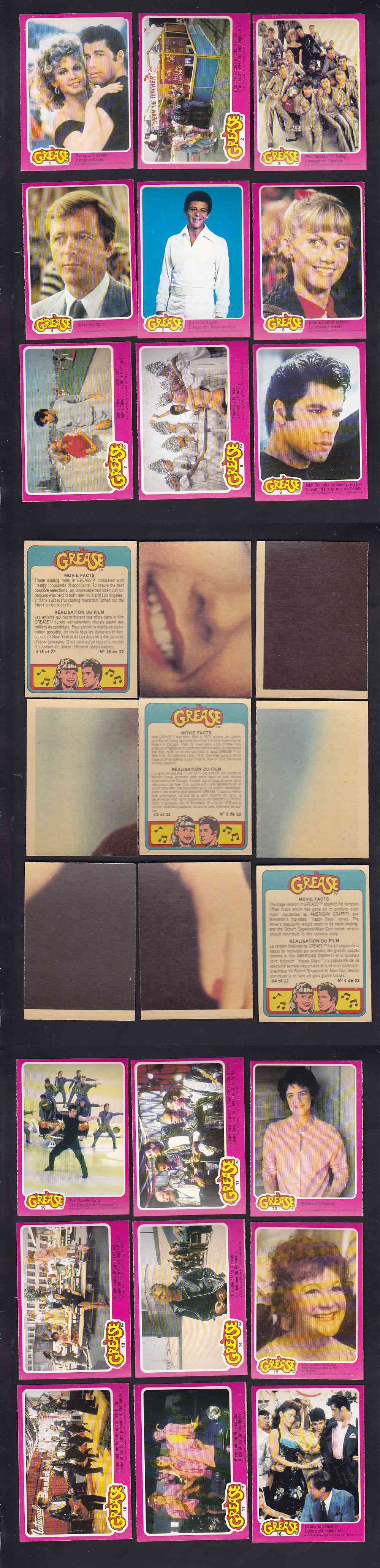 1976 O-PEE-CHEE GREASE CARD FULL SET 66/66 photo 1976 O-PEE-CHEE GREASE CARD FULL SET 66/66 photo