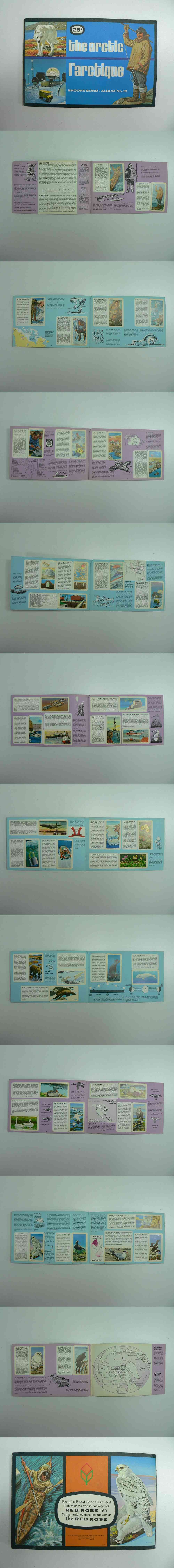 1960 BROOKE BOND RED ROSE TEA CARD ARTIC FULL SET 48 IN ALBUM photo 1960 BROOKE BOND RED ROSE TEA CARD ARTIC FULL SET 48 IN ALBUM photo
