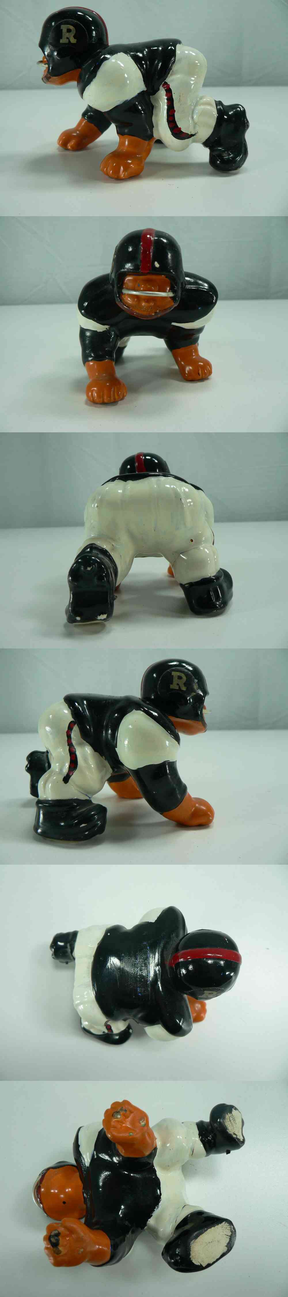 1950'S CFL OTTAWA ROUGH RIDERS CERAMIC MASCOTT photo 1950'S CFL OTTAWA ROUGH RIDERS CERAMIC MASCOTT photo