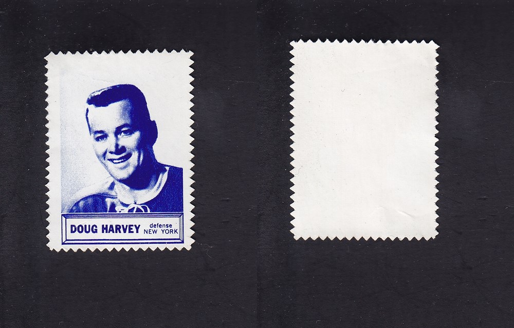 1960-61 TOPPS STAMPS D.HARVEY photo 1960-61 TOPPS STAMPS D.HARVEY photo