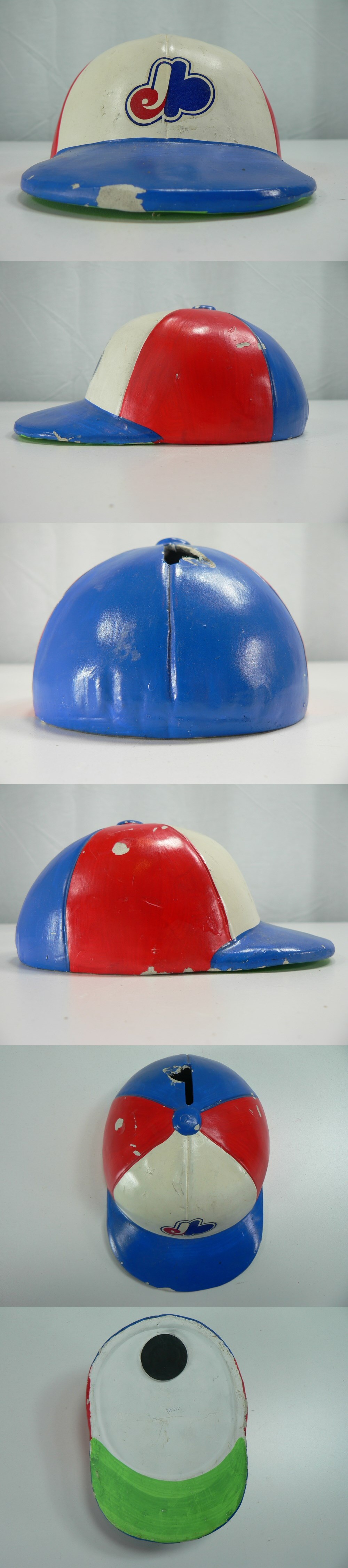 1970'S MONTREAL EXPOS HAT BANK photo 1970'S MONTREAL EXPOS HAT BANK photo