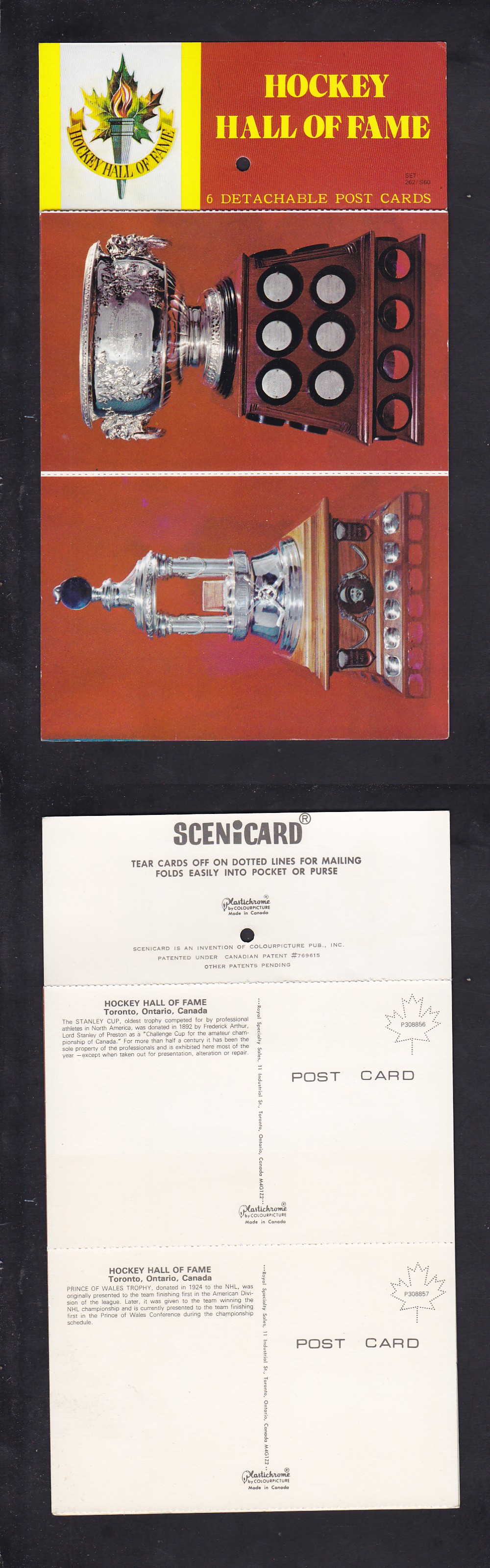 1960'S NHL HOCKEY HALL OF FAME POST CARD SET photo 1960'S NHL HOCKEY HALL OF FAME POST CARD SET photo