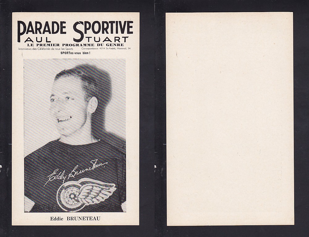 1943-47 PARADE SPORTIVE E. BRUNETEAU photo 1943-47 PARADE SPORTIVE E. BRUNETEAU photo