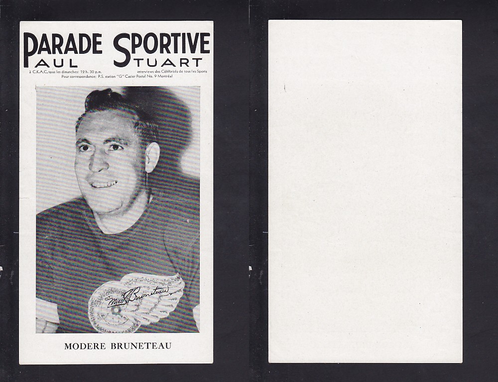1943-47 PARADE SPORTIVE M. BRUNETEAU photo 1943-47 PARADE SPORTIVE M. BRUNETEAU photo