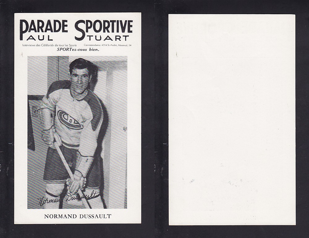1943-47 PARADE SPORTIVE N. DUSSAULT photo 1943-47 PARADE SPORTIVE N. DUSSAULT photo