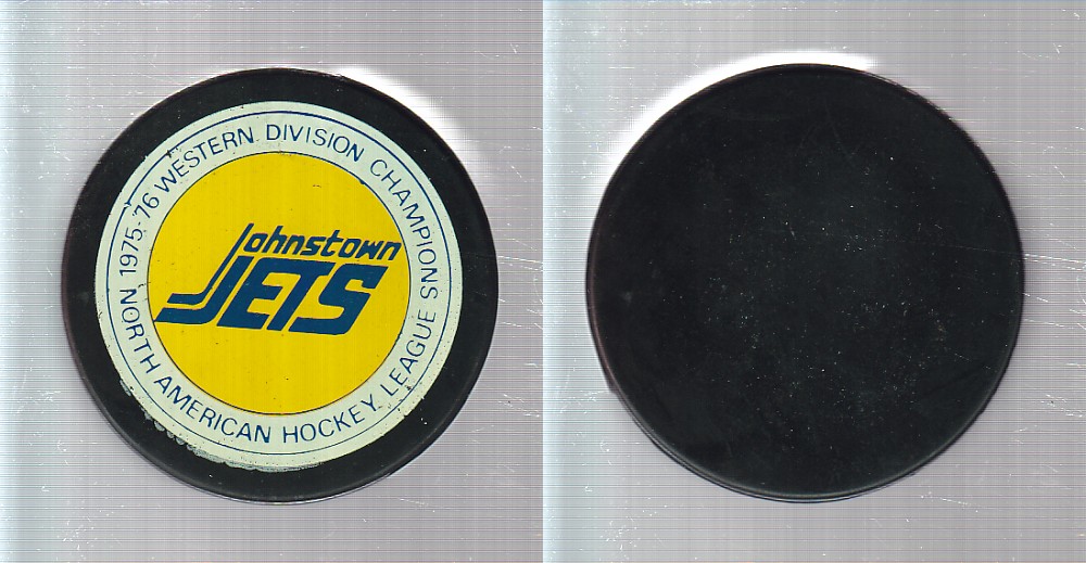 1970'S VICEROY V1 NAHL JOHNSTOWN JETS PUCK photo 1970'S VICEROY V1 NAHL JOHNSTOWN JETS PUCK photo