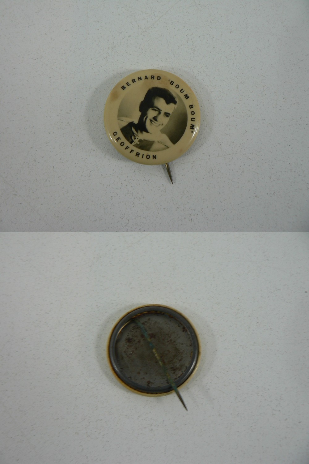 1950'S MONTREAL CANADIENS BOUM BOUM GEOFFRION FAN CLUB PIN photo 1950'S MONTREAL CANADIENS BOUM BOUM GEOFFRION FAN CLUB PIN photo