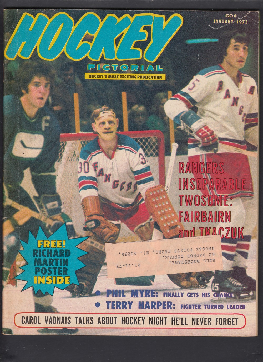 1973 HOCKEY PICTORIAL FULL MAGAZINE photo 1973 HOCKEY PICTORIAL FULL MAGAZINE photo