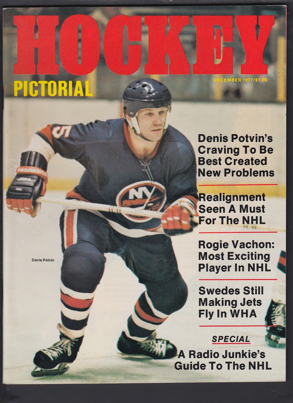 1977 HOCKEY PICTORIAL FULL MAGAZINE photo 1977 HOCKEY PICTORIAL FULL MAGAZINE photo