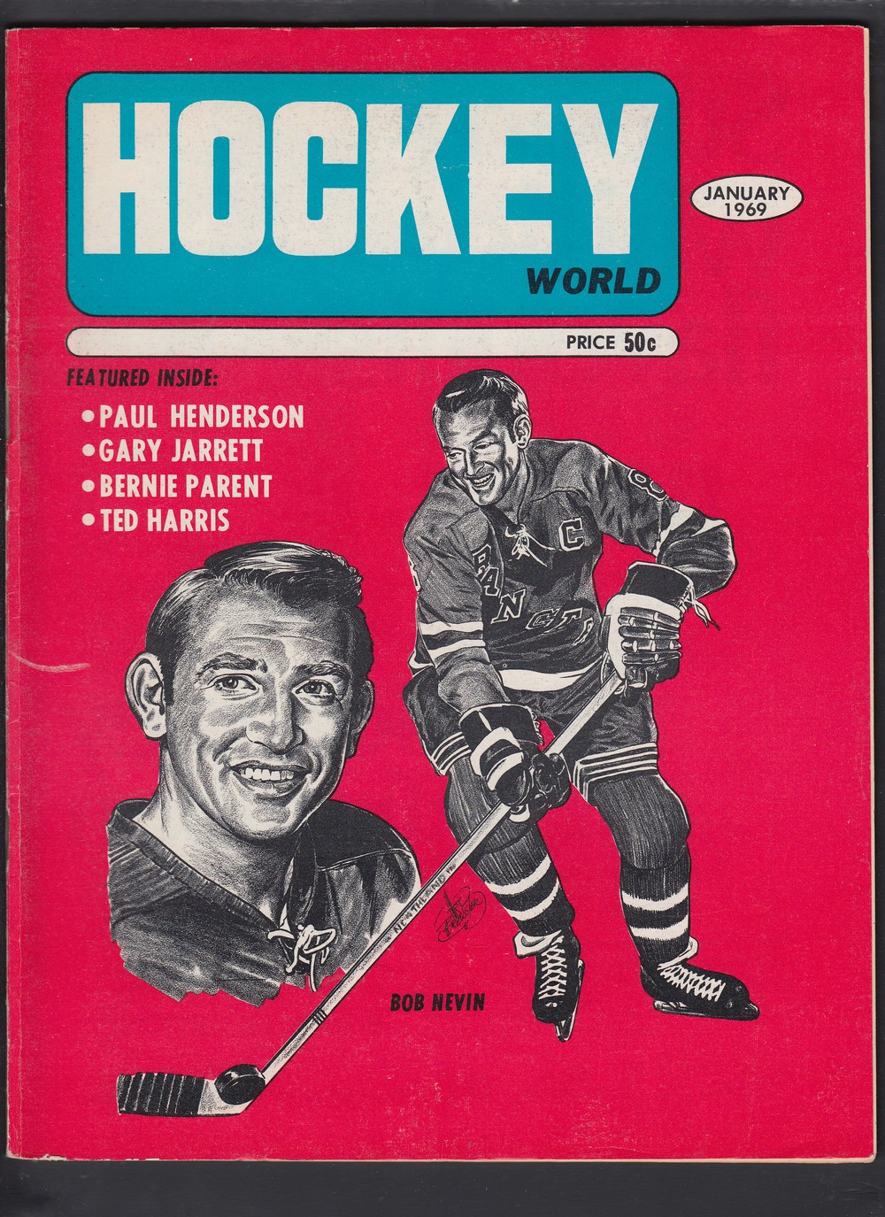 1969 HOCKEY WORLD FULL MAGAZINE photo 1969 HOCKEY WORLD FULL MAGAZINE photo