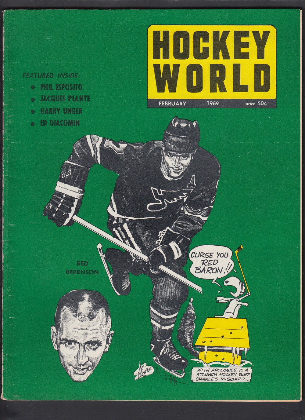 1969 HOCKEY WORLD FULL MAGAZINE photo 1969 HOCKEY WORLD FULL MAGAZINE photo