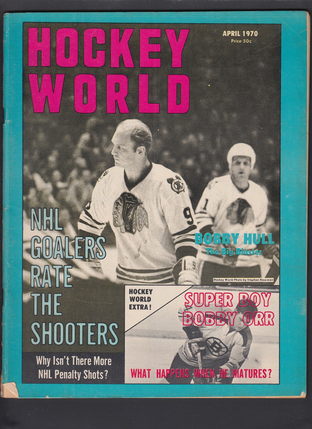 1970 HOCKEY WORLD FULL MAGAZINE photo 1970 HOCKEY WORLD FULL MAGAZINE photo