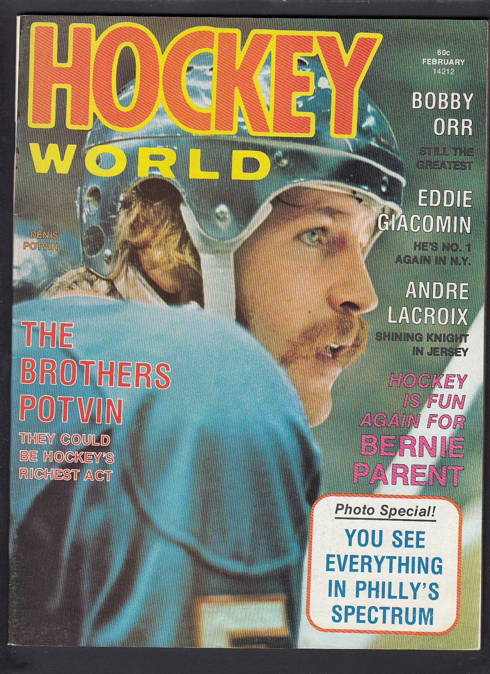 1974 HOCKEY WORLD FULL MAGAZINE photo 1974 HOCKEY WORLD FULL MAGAZINE photo
