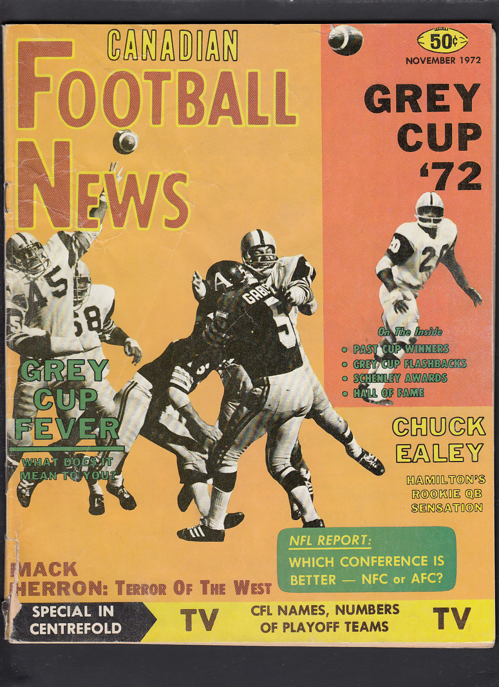 1972 CFL CANADIAN FOOTBALL NEWS FULL MAGAZINE photo 1972 CFL CANADIAN FOOTBALL NEWS FULL MAGAZINE photo
