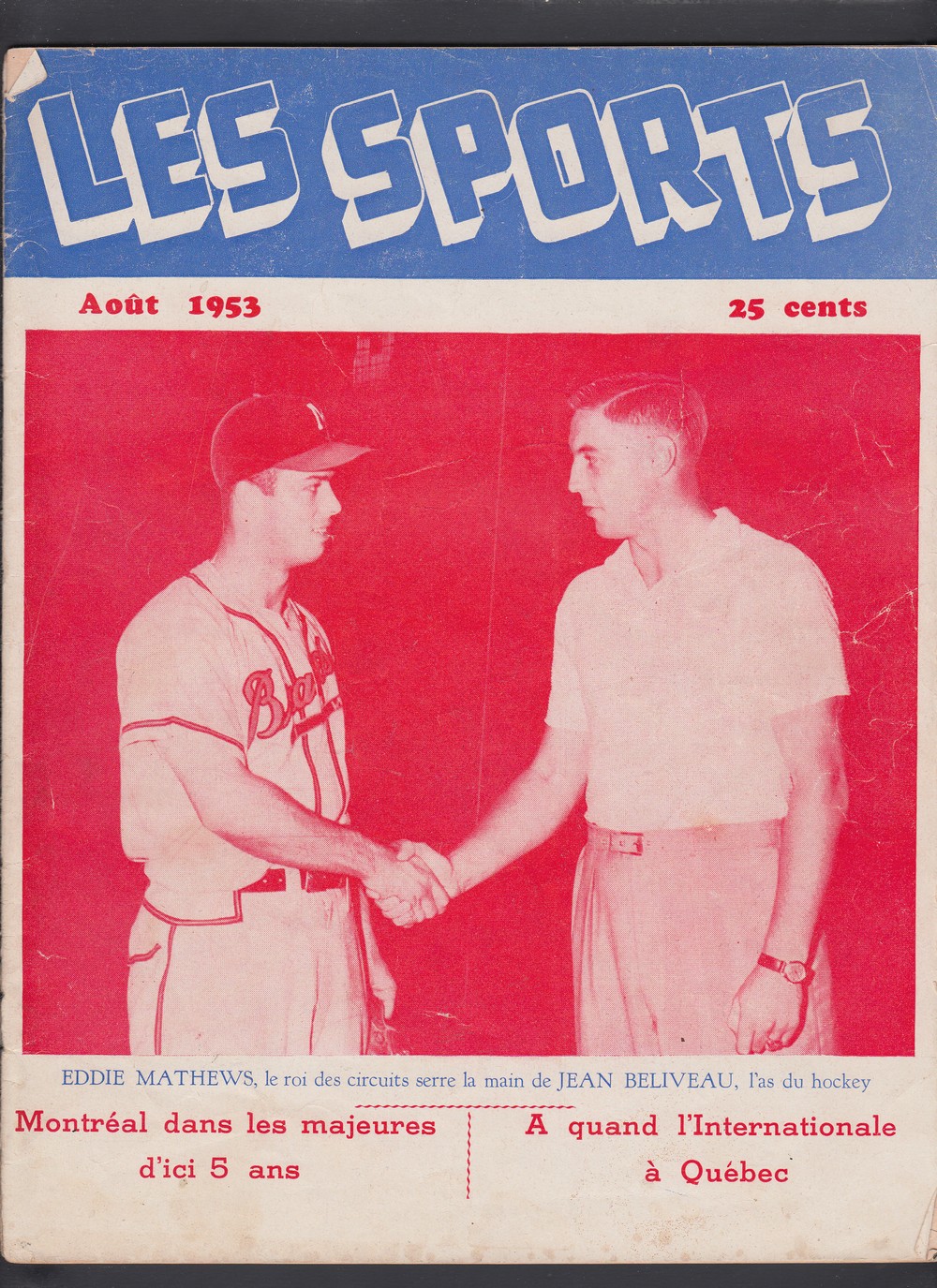 1953 LE SPORT ILLUSTRE FULL MAGAZINE photo 1953 LE SPORT ILLUSTRE FULL MAGAZINE photo