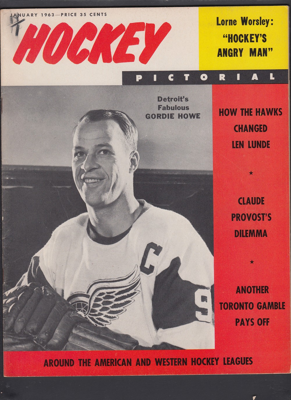 1963 HOCKEY PICTORAL FULL MAGAZINE photo 1963 HOCKEY PICTORAL FULL MAGAZINE photo