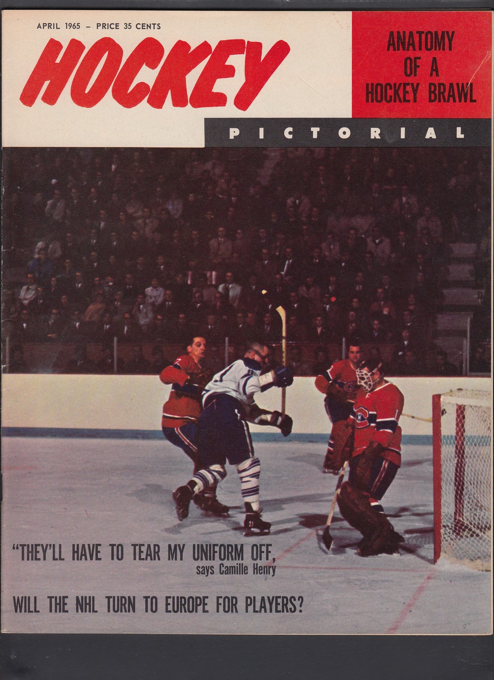1965 HOCKEY PICTORAL FULL MAGAZINE photo 1965 HOCKEY PICTORAL FULL MAGAZINE photo