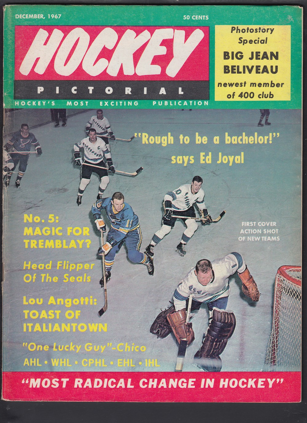 1967 HOCKEY PICTORAL FULL MAGAZINE photo 1967 HOCKEY PICTORAL FULL MAGAZINE photo