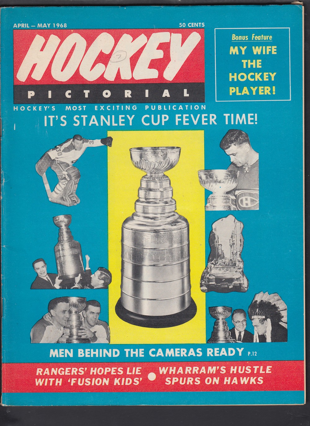 1968 HOCKEY PICTORAL FULL MAGAZINE photo 1968 HOCKEY PICTORAL FULL MAGAZINE photo
