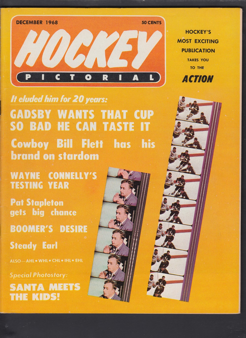 1968 HOCKEY PICTORAL FULL MAGAZINE photo 1968 HOCKEY PICTORAL FULL MAGAZINE photo