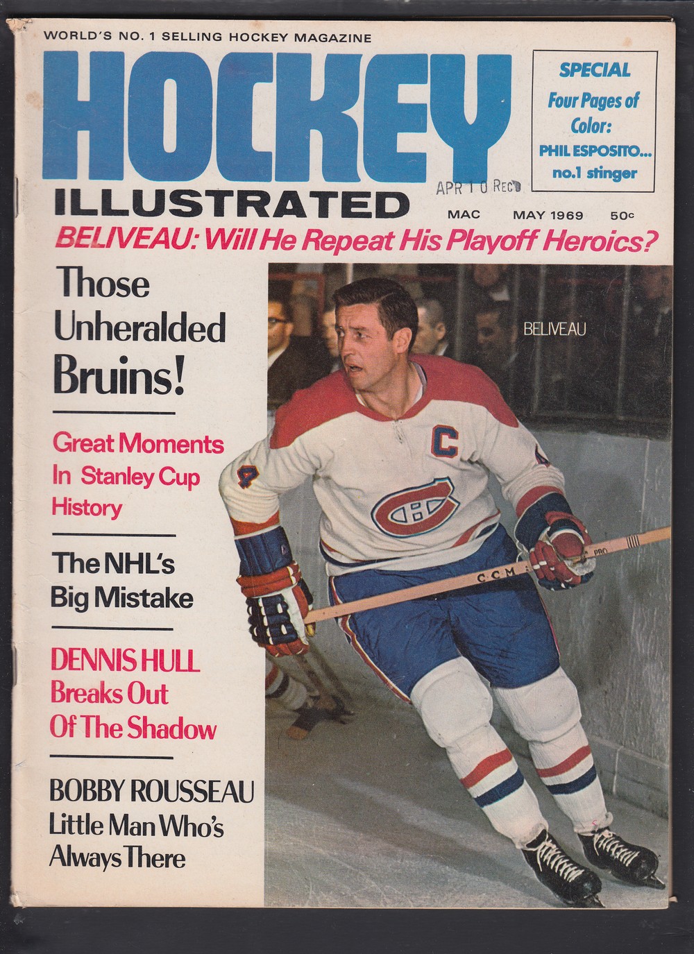 1969 HOCKEY ILLUSTRATED FULL MAGAZINE photo 1969 HOCKEY ILLUSTRATED FULL MAGAZINE photo