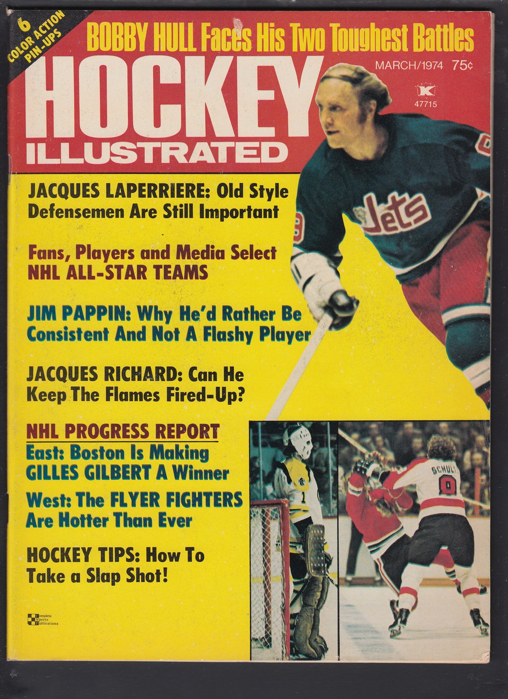 1974 HOCKEY ILLUSTRATED FULL MAGAZINE photo 1974 HOCKEY ILLUSTRATED FULL MAGAZINE photo
