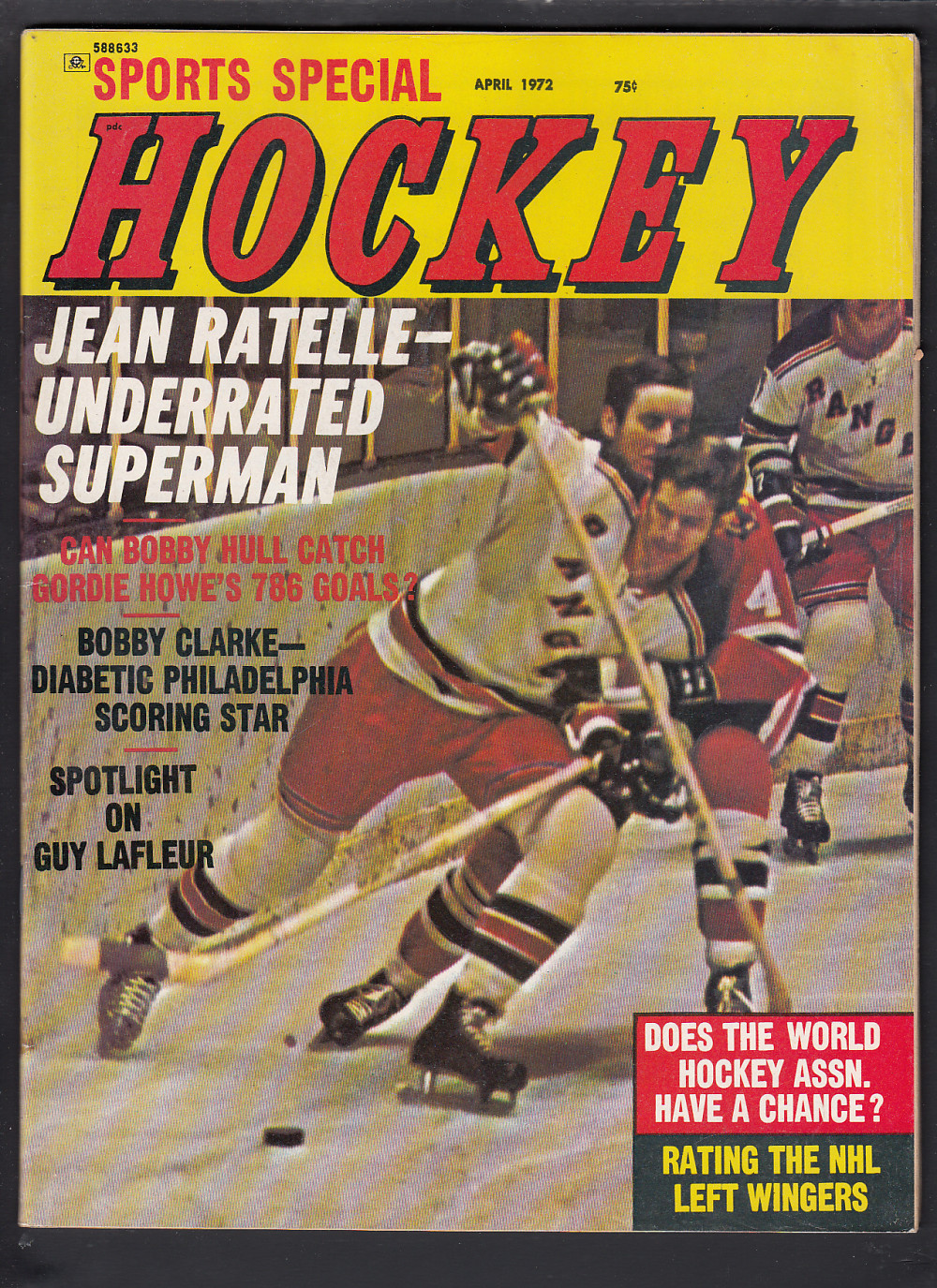 1972 SPORTS SPECIAL HOCKEY FULL MAGAZINE photo 1972 SPORTS SPECIAL HOCKEY FULL MAGAZINE photo