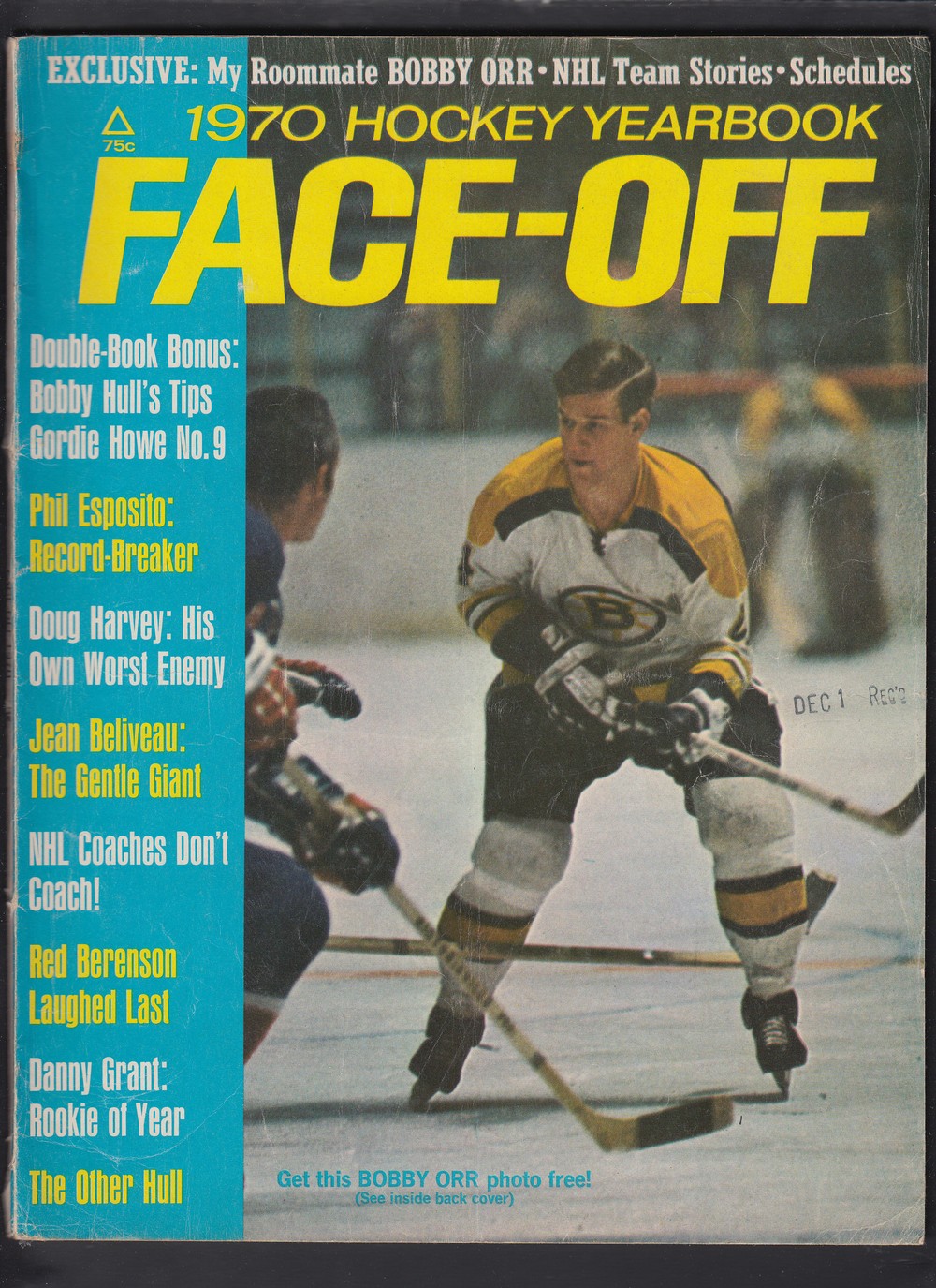 1970 FACE-OFF FULL MAGAZINE photo 1970 FACE-OFF FULL MAGAZINE photo