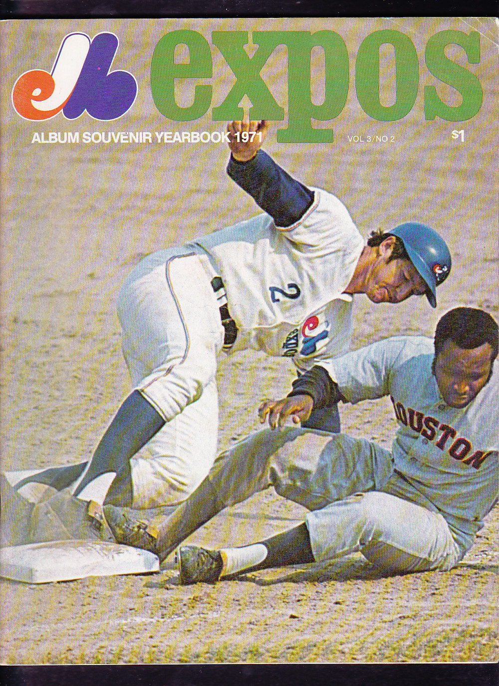 1971 MONTREAL EXPOS YEARBOOK VOL. 3 #2 photo 1971 MONTREAL EXPOS YEARBOOK VOL. 3 #2 photo