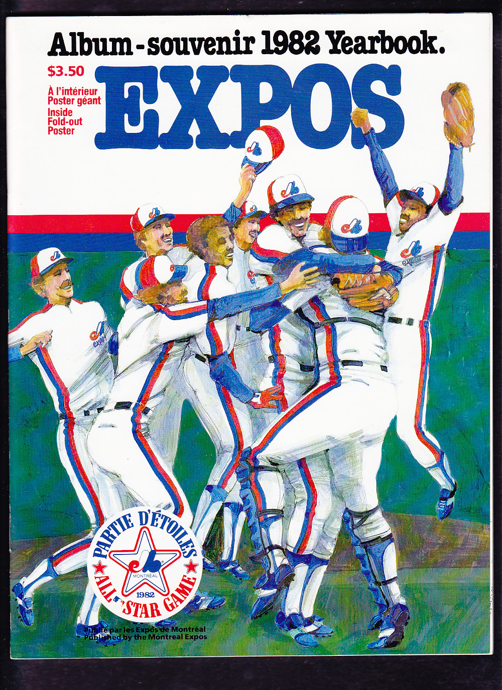 1982 MONTREAL EXPOS YEARBOOK photo 1982 MONTREAL EXPOS YEARBOOK photo