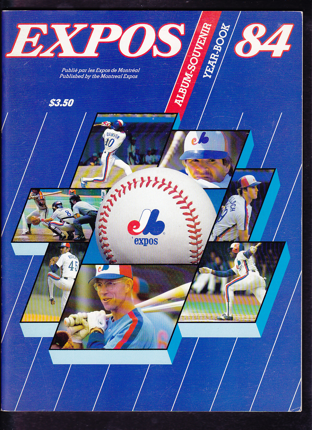 1984 MONTREAL EXPOS YEARBOOK photo 1984 MONTREAL EXPOS YEARBOOK photo