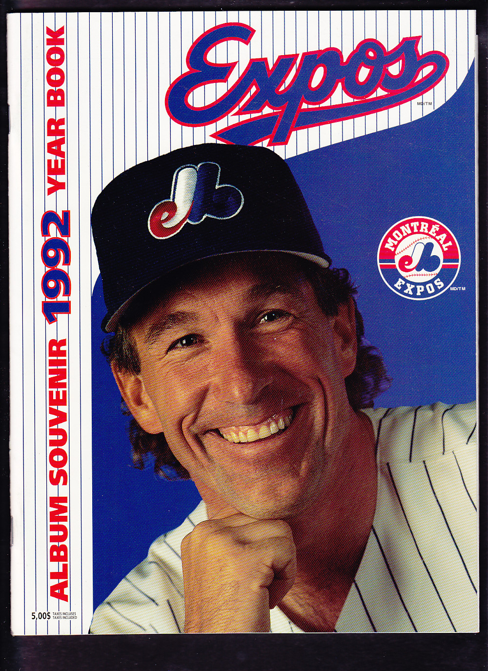 1992 MONTREAL EXPOS YEARBOOK photo 1992 MONTREAL EXPOS YEARBOOK photo