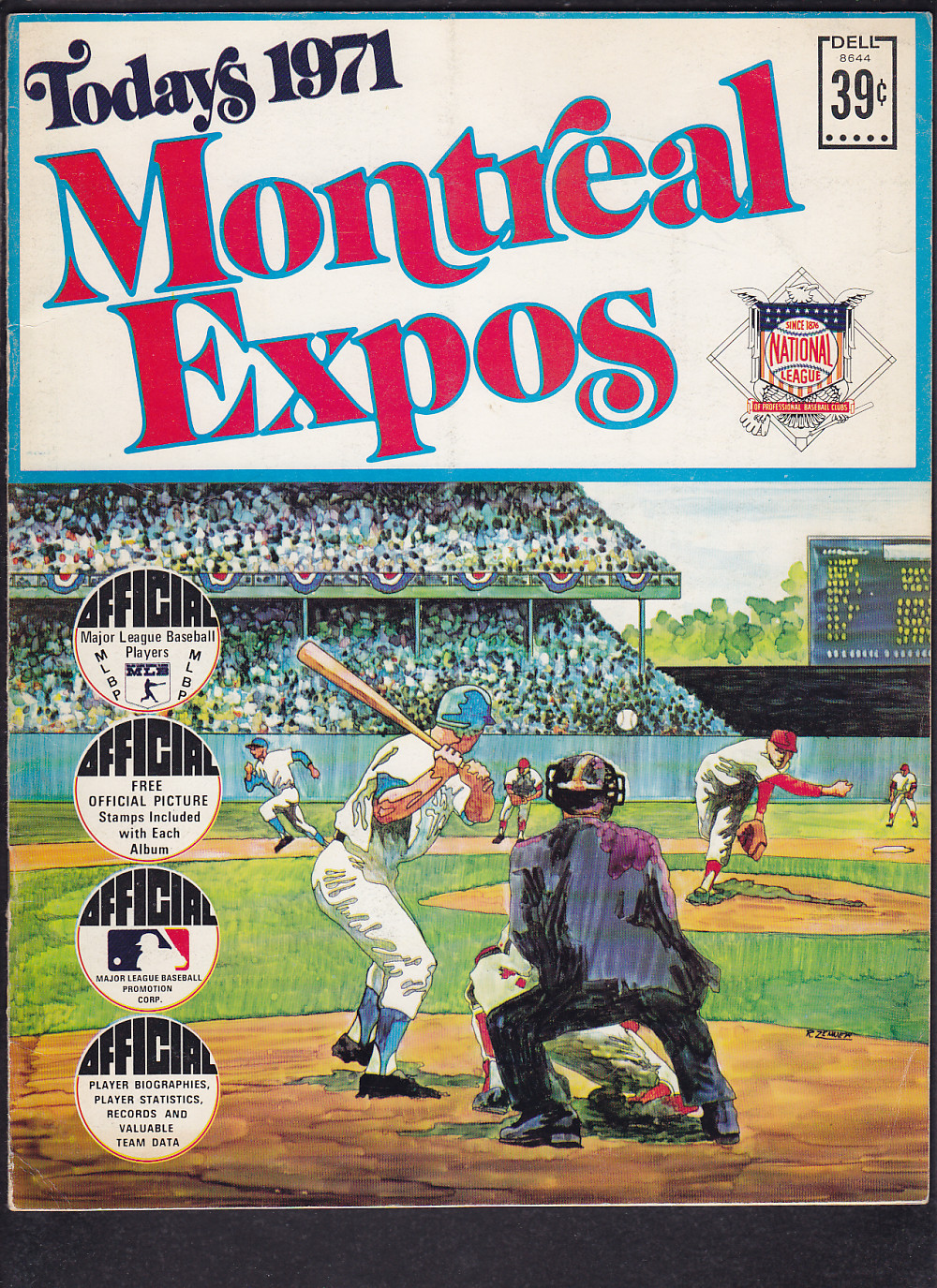 1971 MONTREAL EXPOS TEAM ALBUM photo 1971 MONTREAL EXPOS TEAM ALBUM photo