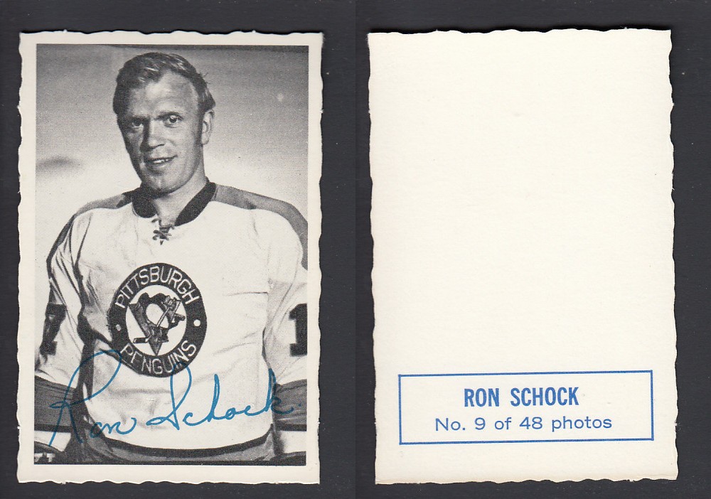 1970-71 O-PEE-CHEE DECKLE EDGE #9 R. SCHOCK photo 1970-71 O-PEE-CHEE DECKLE EDGE #9 R. SCHOCK photo