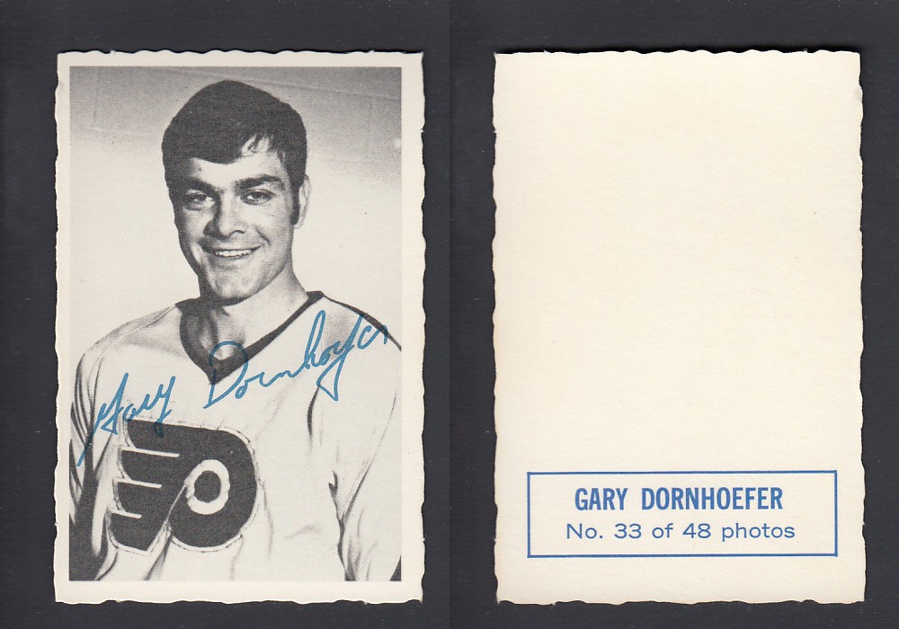 1970-71 O-PEE-CHEE DECKLE EDGE #33 G. DORNHOEFER photo 1970-71 O-PEE-CHEE DECKLE EDGE #33 G. DORNHOEFER photo