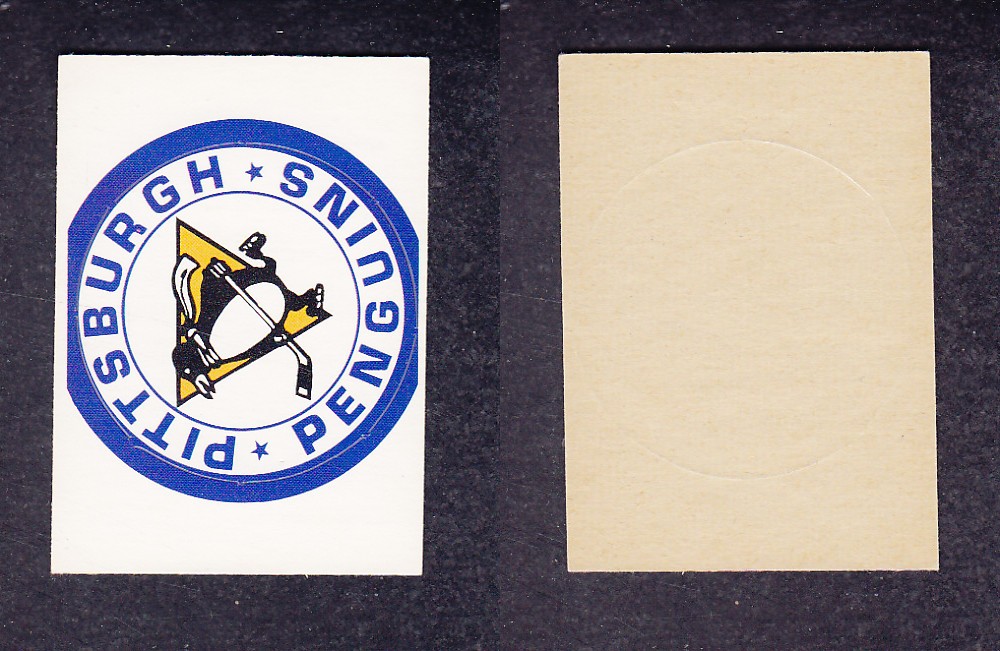 1972-73 O-PEE-CHEE TEAM LOGO PITTSBURGH PENGUINS photo 1972-73 O-PEE-CHEE TEAM LOGO PITTSBURGH PENGUINS photo