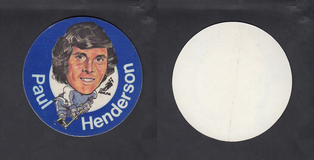 1973-74 MAC'S MILK HOCKEY CARD P. HENDERSON photo 1973-74 MAC'S MILK HOCKEY CARD P. HENDERSON photo