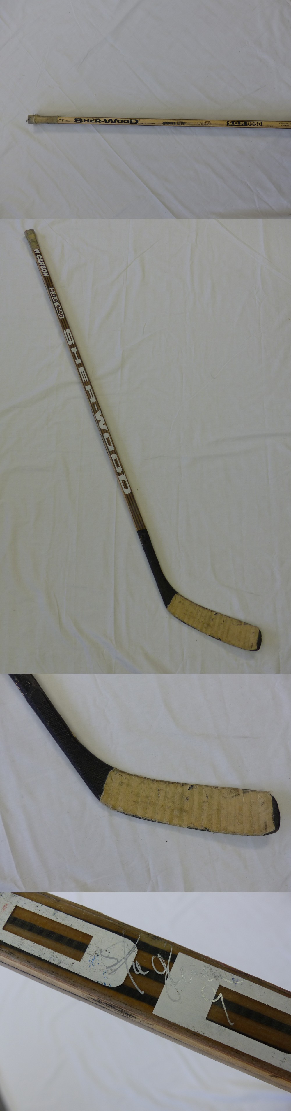 1980 MONTREAL CANADIENS S. CORSON GAME USED STICK photo 1980 MONTREAL CANADIENS S. CORSON GAME USED STICK photo
