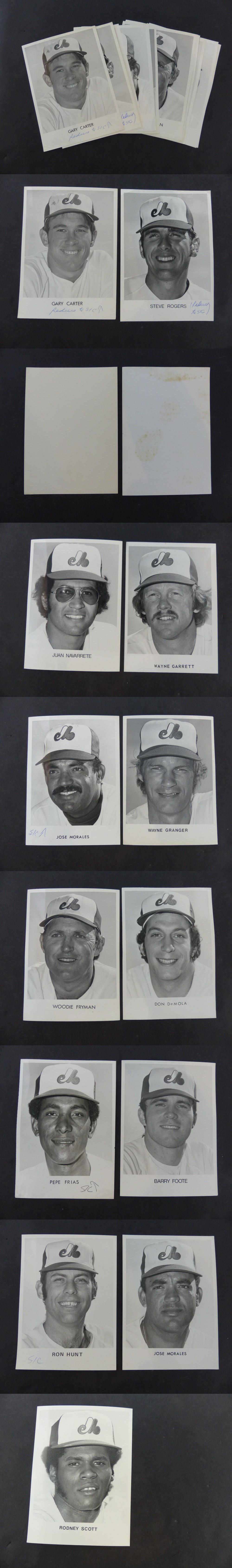 1970'S MONTREAL EXPOS MEDIA PHOTO LOT OF 13 photo 1970'S MONTREAL EXPOS MEDIA PHOTO LOT OF 13 photo