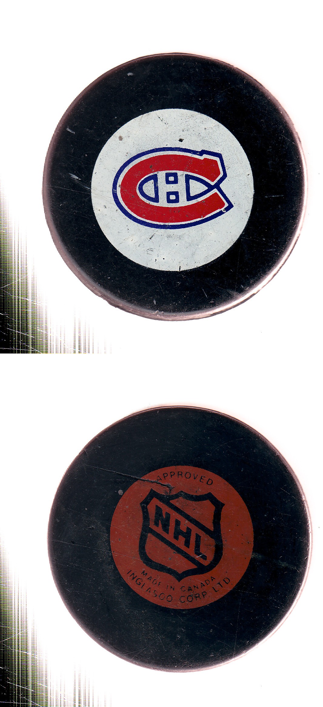 1979-80 BILTRITE MONTREAL CANADIENS GAME PUCK photo