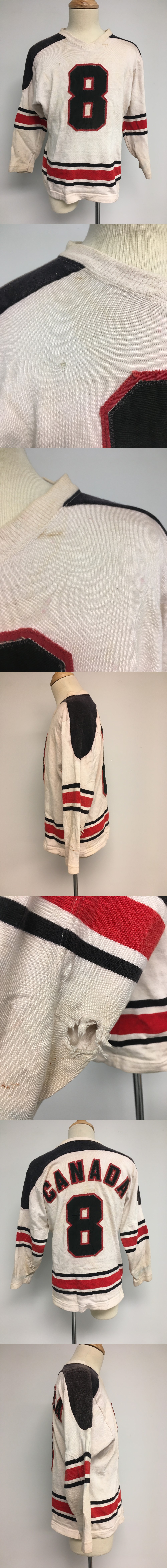 1967 TEAM CANADA WORLD HOCKEY CHAMPIONSHIP GAME WORN JERSEY photo 1967 TEAM CANADA WORLD HOCKEY CHAMPIONSHIP GAME WORN JERSEY photo